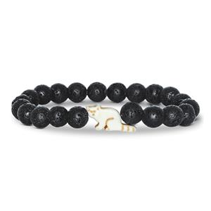 DASH RED PANDA BRACELET - lavastone (SKU: 169065635000120) DASH RED PANDA BRACELET - lavastone